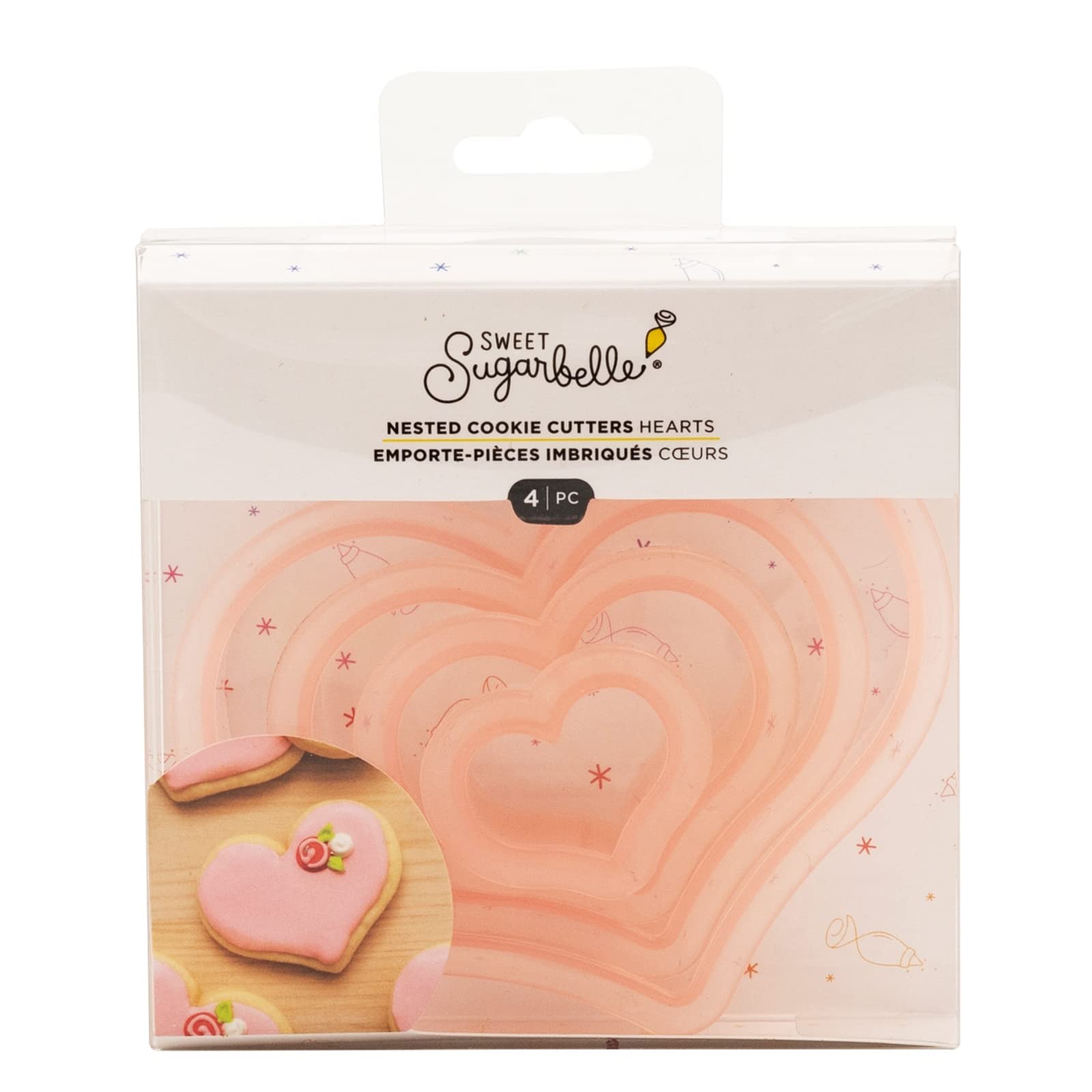 小松美羽付COA Komainu-samaThree hearts in one Mini Double Heart with Arrow Cookie Cutter – The Flour Box
